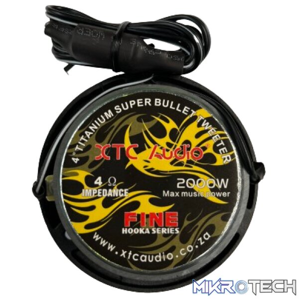 XTC Fine Audio Bullet 200W Tweeters - Image 2