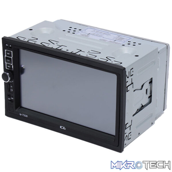 IP-7028-3 Ice Power IP-7028 7" DVD Double Din Media Player with Bluetooth - Image 1