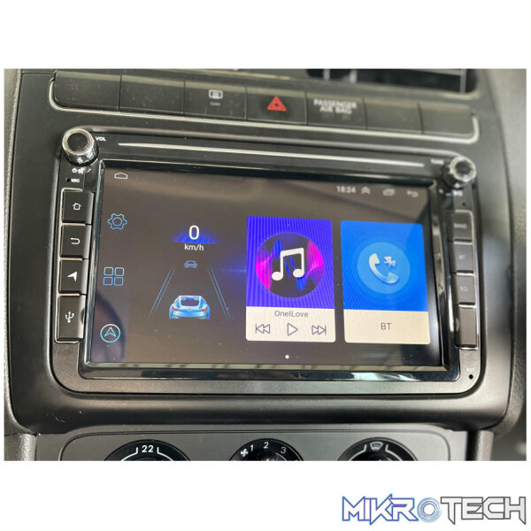 ICE POWER IP-VW8 OEM VW UNIVERSAL 8" DOUBLE DIN ANDROID BT/USB RADIO - Image 2