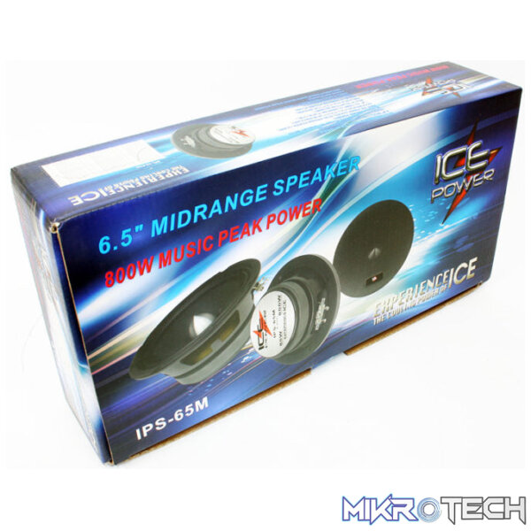 ICE POWER IPS-65BL 6.5" 800w Midrange Speakers - Image 2