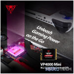 Patriot VP4000 Mini M.2 2230 PCIe Gen4 x4 Gaming SSD For Steam Deck and ROG Ally - Image 3