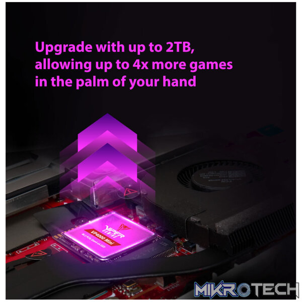 Patriot VP4000 Mini M.2 2230 PCIe Gen4 x4 Gaming SSD For Steam Deck and ROG Ally - Image 4