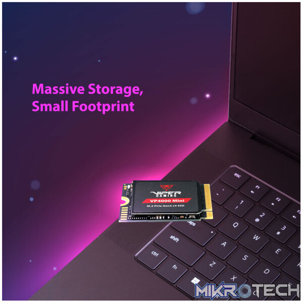 Patriot VP4000 Mini M.2 2230 PCIe Gen4 x4 Gaming SSD For Steam Deck and ROG Ally - Image 7