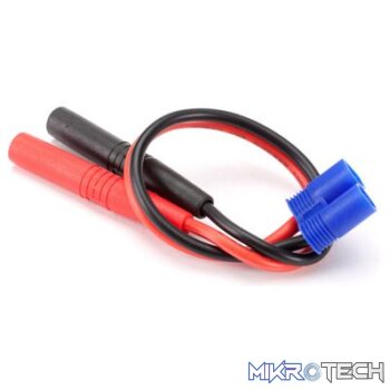 Insulated Charge Adapter: Banana to EC3
