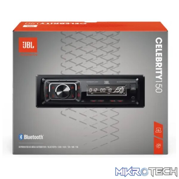 JBL Celebrity 150 Single Din with Bluetooth, Usb & Aux - Image 3