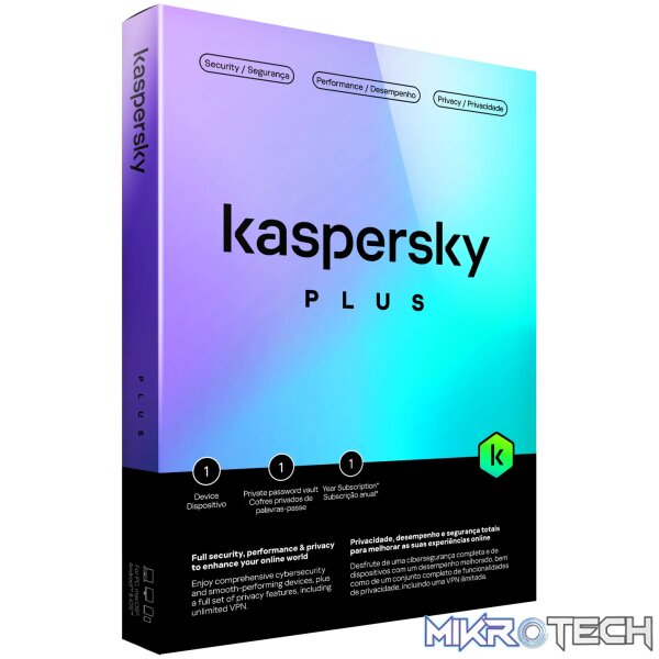 KASPERSKY PLUS SECURITY KASPERSKY PLUS SECURITY