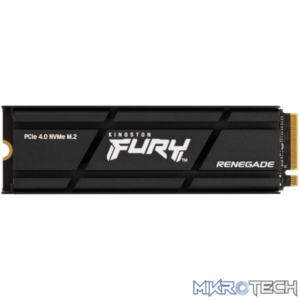 KINGSTON 1000 RENEGADE PCIE 4.0 NVME SSD W/HEATSINK - Image 2