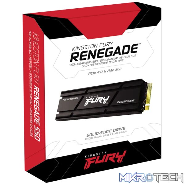 KINGSTON 1000 RENEGADE PCIE 4.0 NVME SSD W/HEATSINK - Image 5