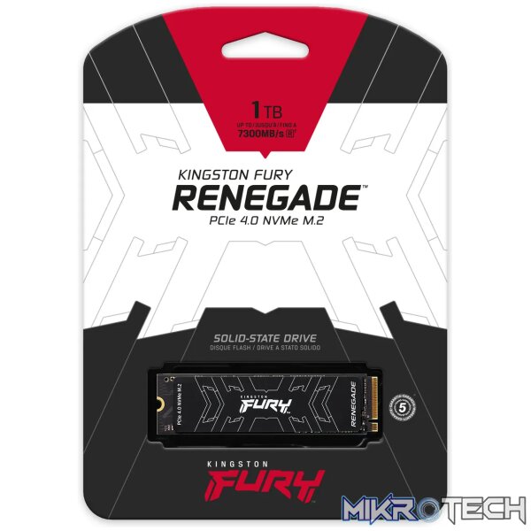 KINGSTON 1000G FURY RENEGADE M.2 2280 NVME SSD - Image 5