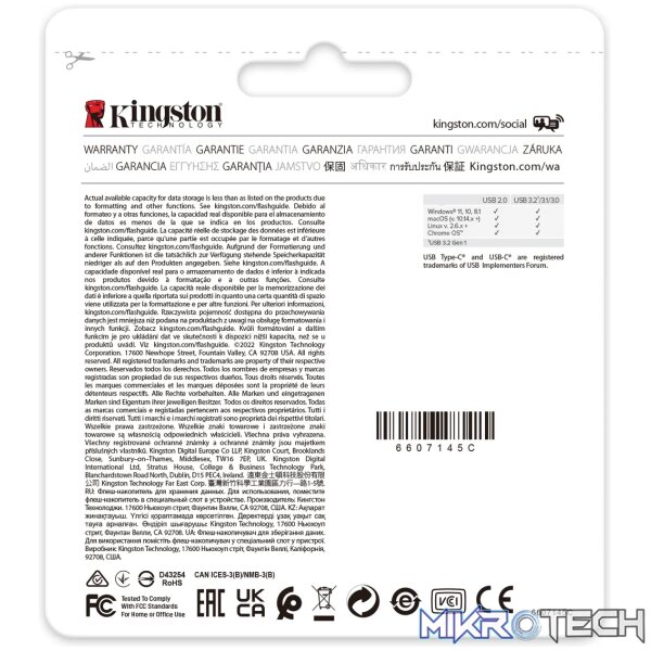 KINGSTON 128GB DATATRAVELER 80 M 200MB/S USB-C 3.2 GEN 1 - Image 8