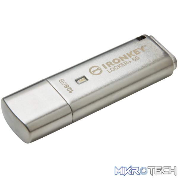 KINGSTON 128GB IRONKEY LOCKER PLUS 50 AES ENCRYPTED USBTOCLOUD - Image 3