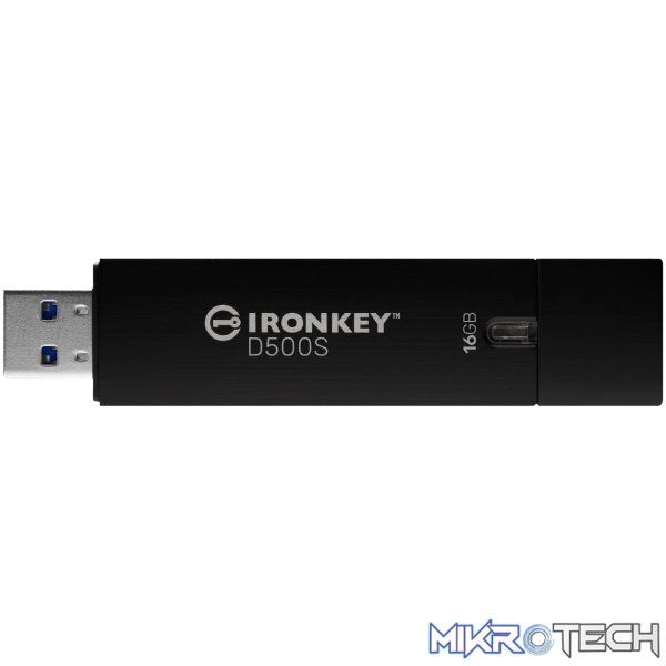 KINGSTON 16GB IRONKEY D500S FIPS 140-3 LVL 3 (PENDING) AES-256 - Image 3