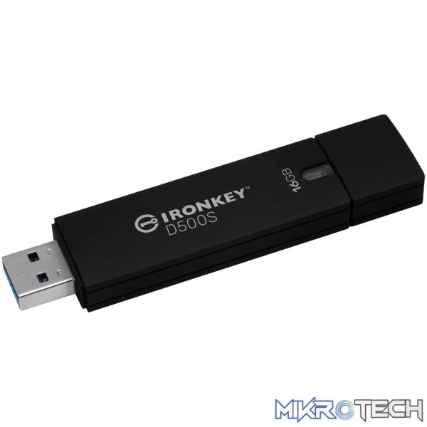 KINGSTON 16GB IRONKEY D500S FIPS 140-3 LVL 3 (PENDING) AES-256 - Image 5