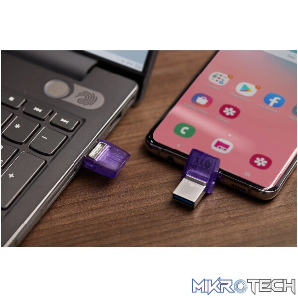 KINGSTON 256GB DATATRAVELER MICRODUO 3C - Image 10