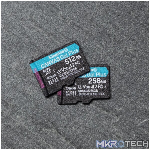 KINGSTON 256GB MICROSDXC CANVAS GO PLUS 170R A2 U3 V30 CARD + ADP - Image 7