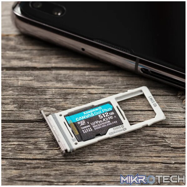 KINGSTON 512GB MICROSDXC CANVAS GO PLUS 170R A2 U3 V30 CARD + ADP - Image 10
