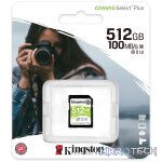 KINGSTON 512GB SDXC CANVAS SELECT PLUS 100R C10 UHS-I U3 V30 - Image 3