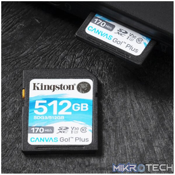 KINGSTON 64GB SDXC CANVAS GO PLUS 170R C10 UHS-I U3 V30 - Image 7