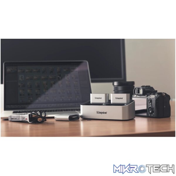 KINGSTON USB3.2 GEN2 WORKFLOW STATION DOCK W/5G USB-A/C HUB - Image 9