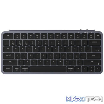 Keychron B1 Pro Ultra-Slim 75% Wireless Keyboard - Space Grey