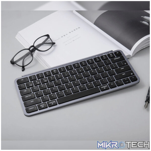 Keychron B1 Pro Ultra-Slim 75% Wireless Keyboard - Space Grey - Image 5