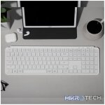 Keychron B6 Pro Ultra-Slim 100% Wireless Keyboard – Ivory White - Image 3