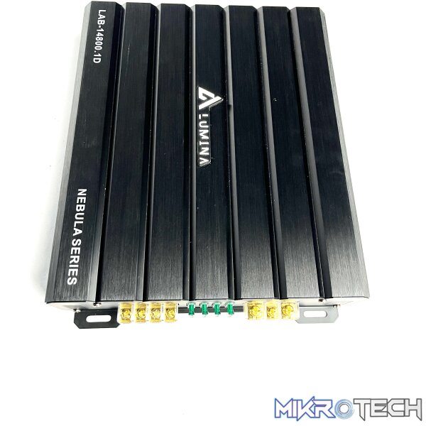 LAB-14800.1DS Lumina LAB-14800.1D 14800W 1200RMS Monoblock Amplifier - Image 1