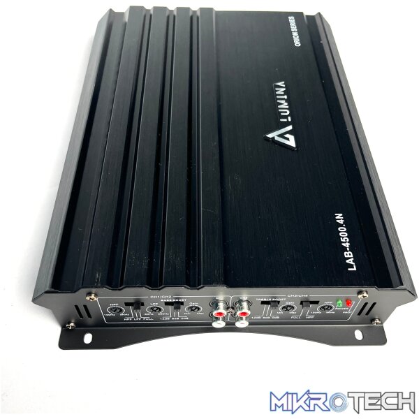 Lumina LAB-4500.4N 4500W 50RMSX4 4-Channel Amplifier - Image 3