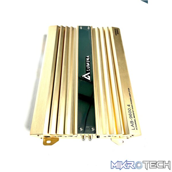 Lumina LAB-9600.4PRO 9600W 60RMSX4 4-Channel Amplifier - Image 2
