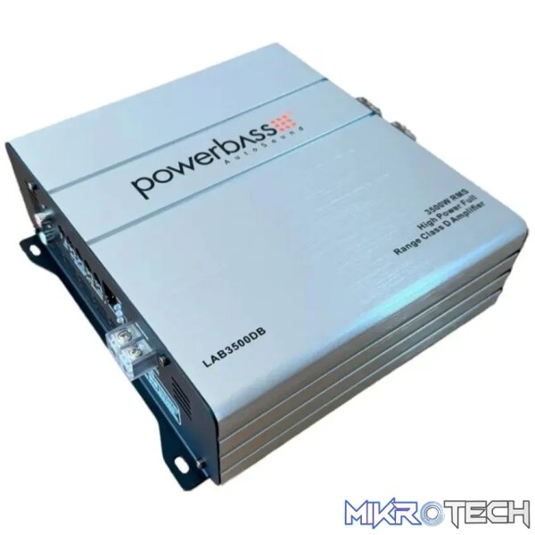 LAB3500 Powerbass LAB3500 1-Channel 3500W RMS Full Range Monoblock Amplifier - Image 1