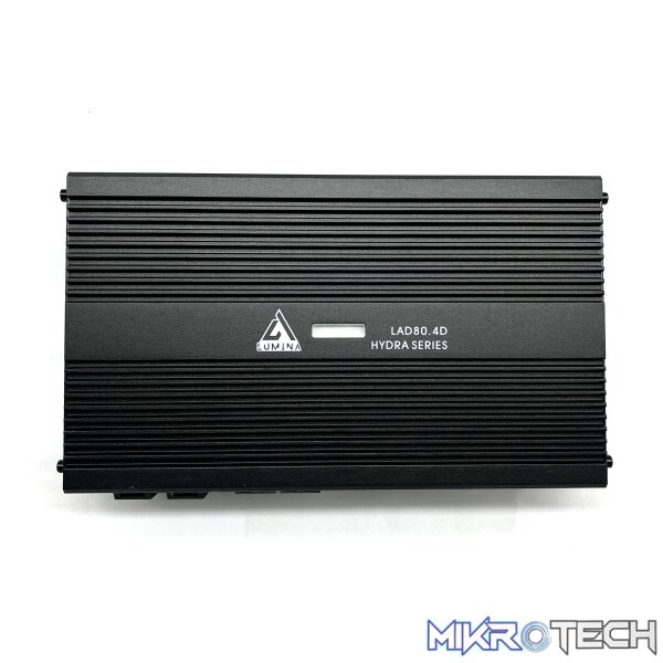 LAD-80.4D_SIDE Lumina LAD80.4D 80RMSX4 4-Channel Amplifier - Image 1