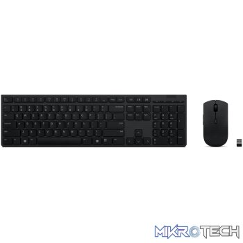 LENOVO PROFESSIONAL WIRELESS RECHARGEABLE KEYBOARD AND MOUSE COMBO