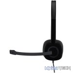 LOGITECH H151 WIRED STEREO HEADSET 3.5MM - BLACK - Image 3