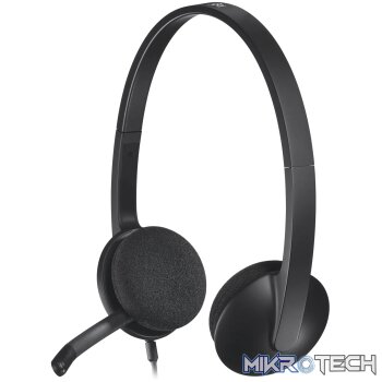 LOGITECH H340 USB HEADSET WITH NOISE CANCELLING MIC