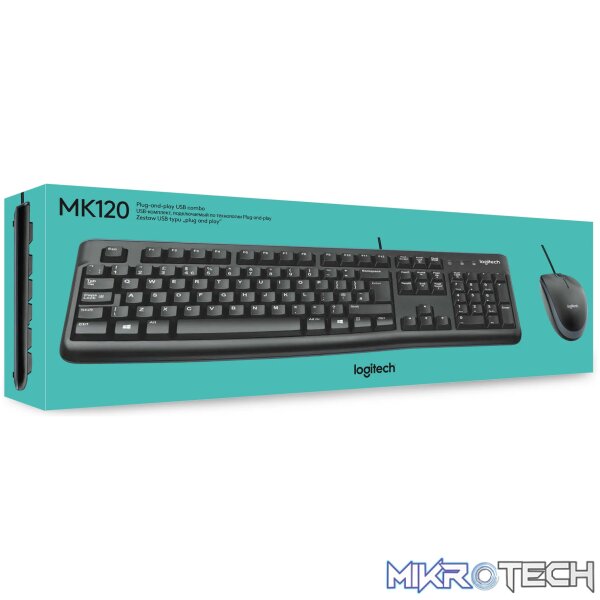 LOGITECH MK120 WIRED DESKTOP COMBO - Image 12