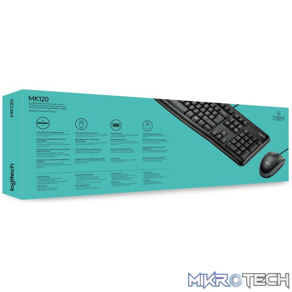 LOGITECH MK120 WIRED DESKTOP COMBO - Image 14