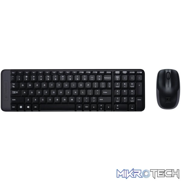 LOGITECH MK220 WIRELESS MOUSE & KEYBOARD COMBO LOGITECH MK220 WIRELESS MOUSE & KEYBOARD COMBO