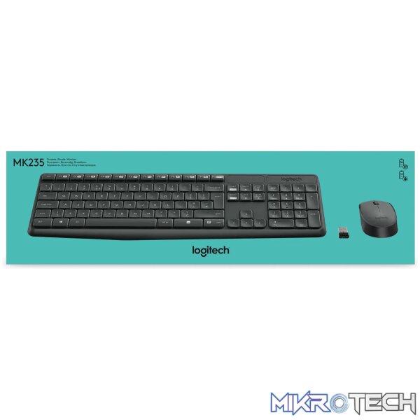 LOGITECH MK235 WIRELESS MOUSE & KEYBOARD COMBO - Image 10