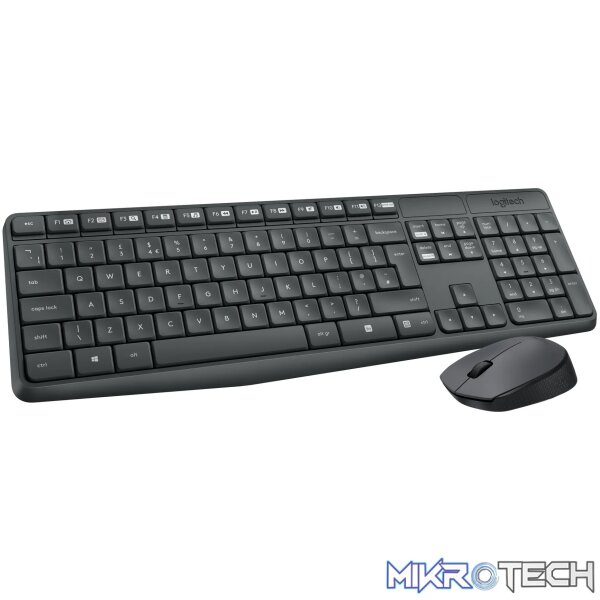 LOGITECH MK235 WIRELESS MOUSE & KEYBOARD COMBO - Image 3