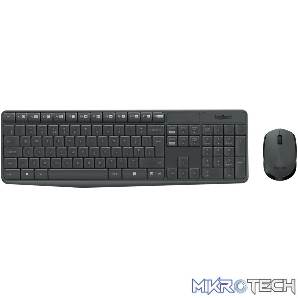 LOGITECH MK235 WIRELESS MOUSE & KEYBOARD COMBO LOGITECH MK235 WIRELESS MOUSE & KEYBOARD COMBO
