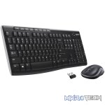 LOGITECH MK270 WIRELESS MOUSE & KEYBOARD COMBO - BLACK - Image 2