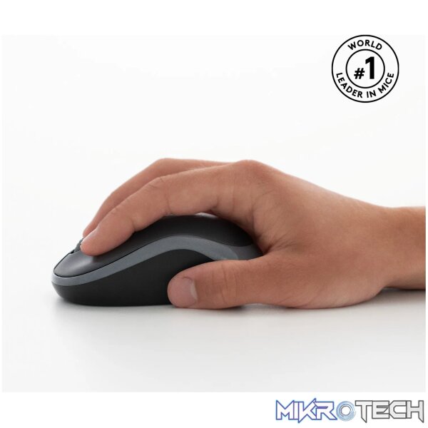 LOGITECH MK270 WIRELESS MOUSE & KEYBOARD COMBO - BLACK - Image 4