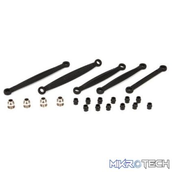 Linkage Plastic Set: (6): 1:10 4wd All