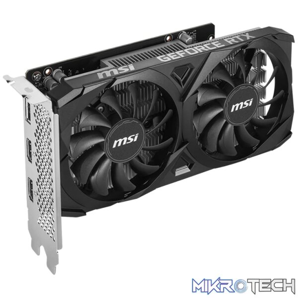 MSI Nvidia GeForce RTX 3050 Ventus 2X 6G OC GDDR6 96-BIT Graphics Card - Image 4