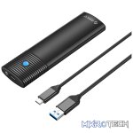 ORICO M.2 NGFF SATA SSD Enclosure (5Gbps) Type-Cto USB-A