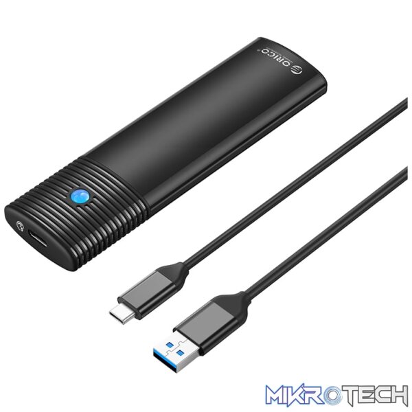 ORICO M.2 NGFF SATA SSD Enclosure (5Gbps) Type-Cto USB-A ORICO M.2 NGFF SATA SSD Enclosure (5Gbps) Type-Cto USB-A