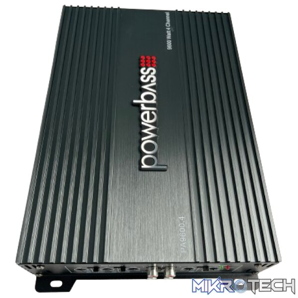 Powerbass PA9600.4 9600W 4X80RMS 4-Channel Ampifier - Image 2