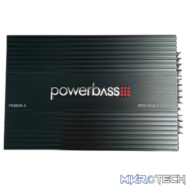 PA9600.4_TOP-removebg-preview Powerbass PA9600.4 9600W 4X80RMS 4-Channel Ampifier - Image 1
