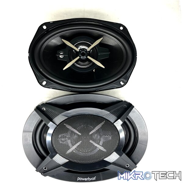 Powerbass PB693 6X9" 800W 60RMS 3-Way Speakers - Image 2