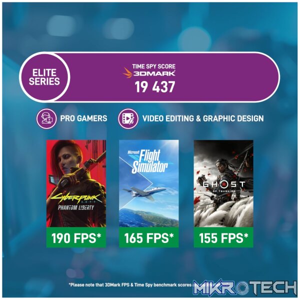 PCBuilder Ryzen 7 7800X3D ARCHON Windows 11 Gaming PC - Image 4